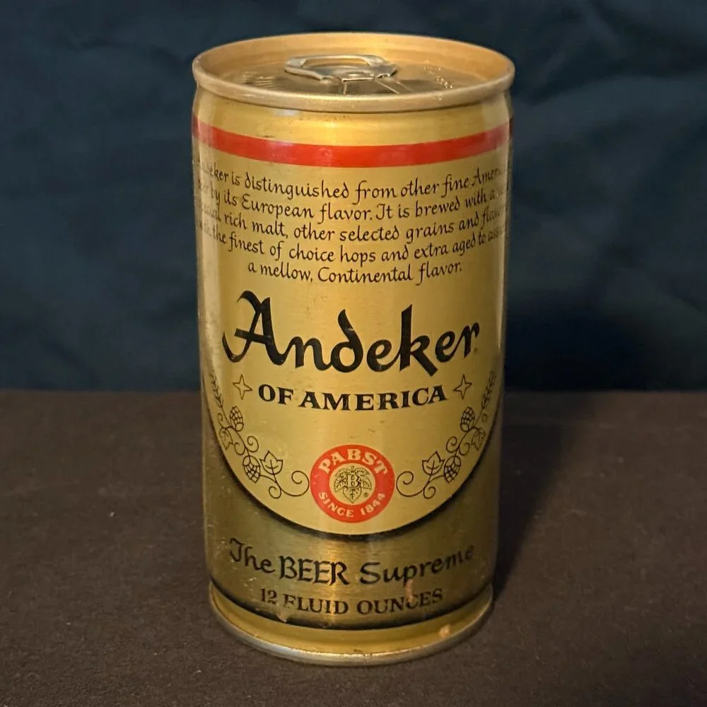 Andeker of America vintage beer can